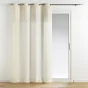 rideau a oeillets 140 x 240 cm 100% coton fils coupés Golden sunset