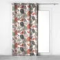 rideau a oeillets 140 x 240 cm coton imprime bianca