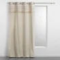 Rideau tamisant en coton 140 x 240 cm Atlas naturel