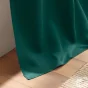 Rideau occultant à œillets 140 x 180 cm – Uni Emeraude – Petite hauteur –