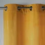 Rideau tamisant a oeillets 140 x 240 cm velours Velvetine Jaune