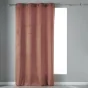 Rideau tamisant a oeillets 140 x 240 cm velours Velvetine Rose