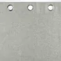 Rideau a oeillets 140 x 260 cm 100% occultant/chambray uni Crepuscule Gris