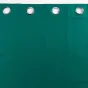 Rideau a oeillets 140 x 260 cm 100% occultant/microfibre unie obscure Emeraude