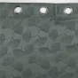 Rideau a oeillets 140 x 260 cm 100% occultant/jacquard Lunella Anthracite
