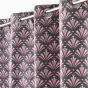 Rideau a oeillets 135 x 260 cm 100% occultant/microfibre imp. surya Gris