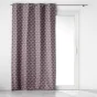 Rideau a oeillets 135 x 260 cm 100% occultant/microfibre imp. surya Gris