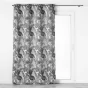 Rideau a oeillets 140 x 260 cm jacquard faggy Noir