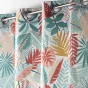 Rideau a oeillets 140 x 260 cm polyester imprime jacala Blanc