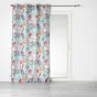 Rideau a oeillets 140 x 260 cm polyester imprime jacala Blanc
