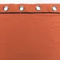 Rideau à oeillets 140 x 240 cm  Coton lavé Linette Terracotta