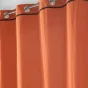 Rideau à oeillets 140 x 240 cm  Coton lavé Linette Terracotta