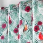 Rideau a oeillets 140 x 260 cm polyester imprime caracas Blanc