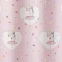 Rideau a oeillets 140 x 260 cm polyester imprime metallise petite etoile Sans
