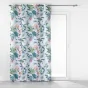 Rideau a oeillets 140 x 260 cm polyester imprime feerie Blanc