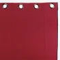 Rideau à oeillets 140 x 240 cm coton recyclé Mistraline Bordeaux