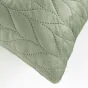 Housse de Coussin 40 x 40 cm – Velours Uni Daisy Sauge