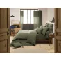Housse de couette double gaze de coton 260 x 240 cm – Gaia Romarin 