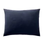 Pack Housse de couette 140 x 200 cm Gaze de coton + drap housse 90x190 Bleu