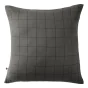 Taie d’Oreiller en Gaze de Coton Tissée – 60 x 60 cm – Gaia Match Granit